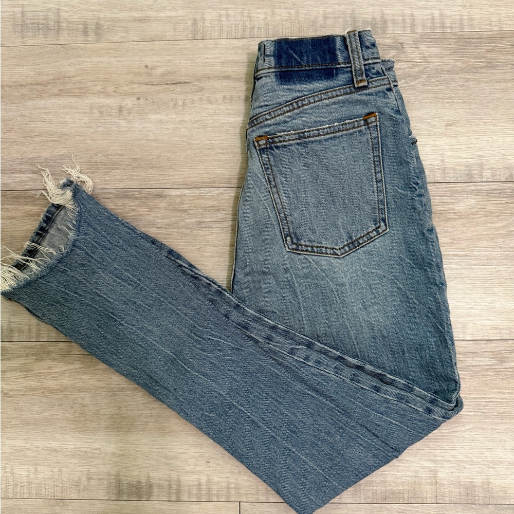 Abercrombie & Fitch Blue skinny high rise jeans
